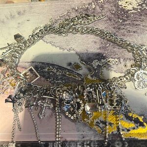 Rock N Karma Silver Necklace